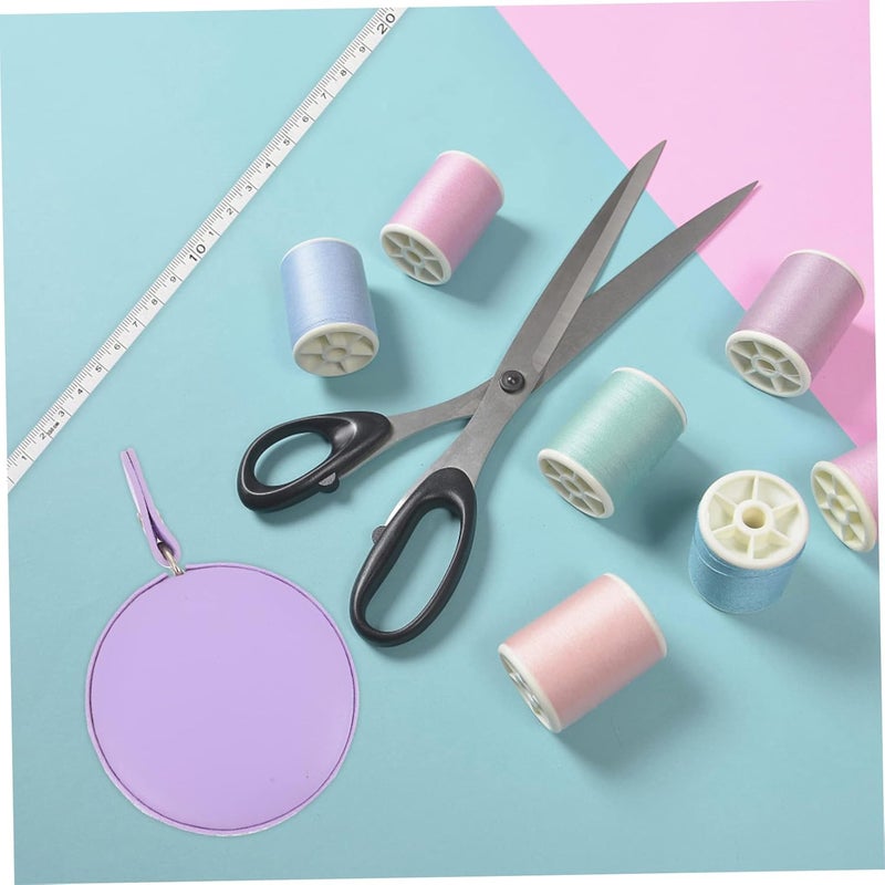 Black PU Leather Measuring Tape Double Sided Scale Compact Soft Body Tailoring Tape - Image 5